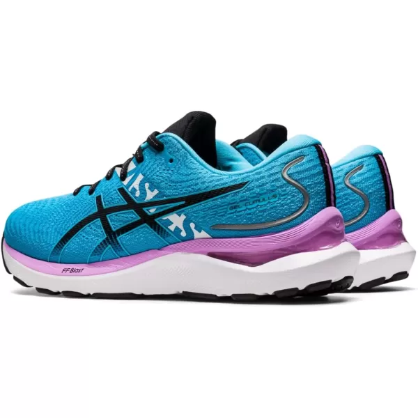 imageASICS Womens GelCumulus 24 Running ShoesAquariumBlack