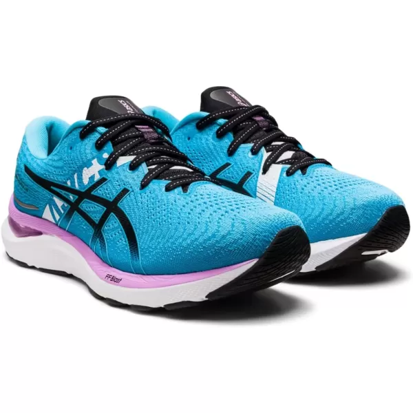imageASICS Womens GelCumulus 24 Running ShoesAquariumBlack