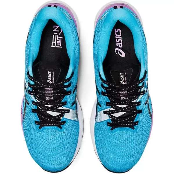 imageASICS Womens GelCumulus 24 Running ShoesAquariumBlack