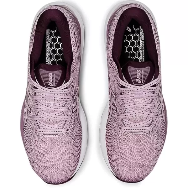 imageASICS Womens GelCumulus 24 Running ShoesBarely RoseDeep Plum