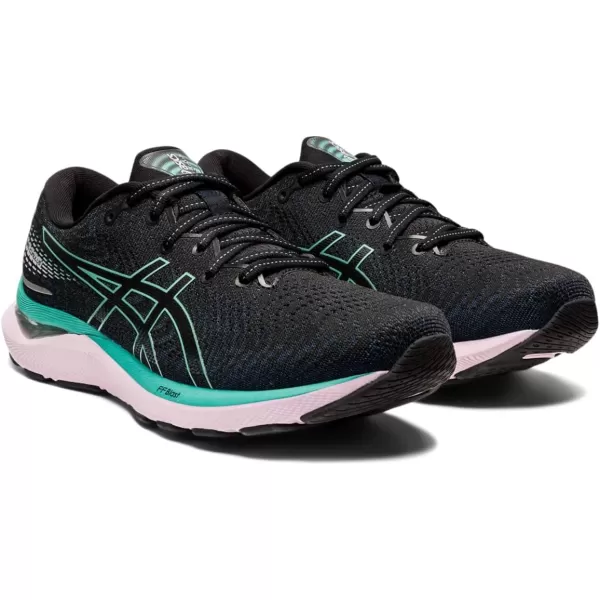 imageASICS Womens GelCumulus 24 Running ShoesBlackSage