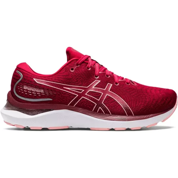 imageASICS Womens GelCumulus 24 Running ShoesCranberryFrosted Rose
