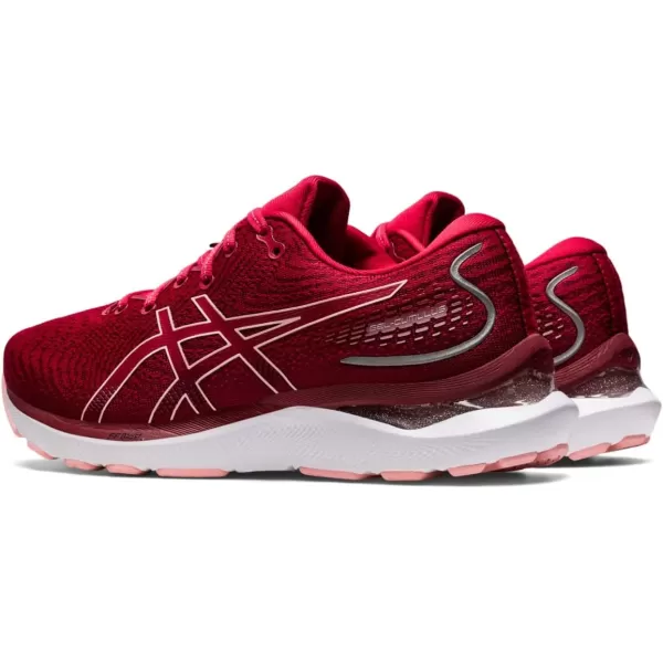 imageASICS Womens GelCumulus 24 Running ShoesCranberryFrosted Rose