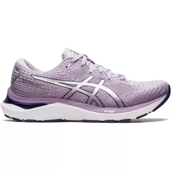 imageASICS Womens GelCumulus 24 Running ShoesDusk VioletPure Silver
