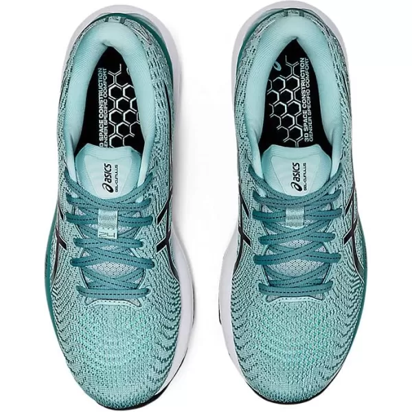 imageASICS Womens GelCumulus 24 Running ShoesOasis GreenBlack