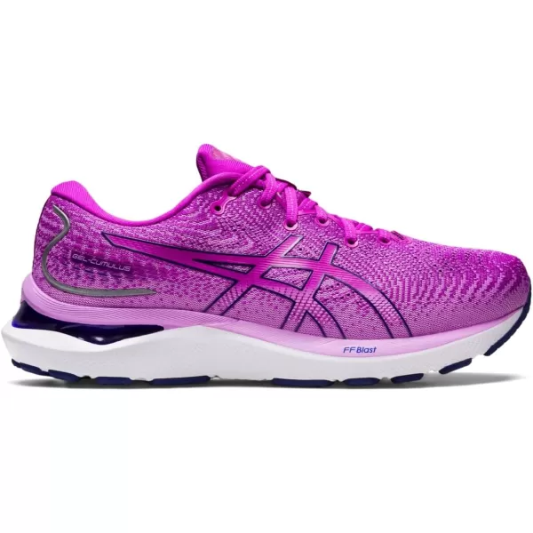 imageASICS Womens GelCumulus 24 Running ShoesOrchidDive Blue