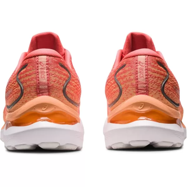 imageASICS Womens GelCumulus 24 Running ShoesPapayaWhite