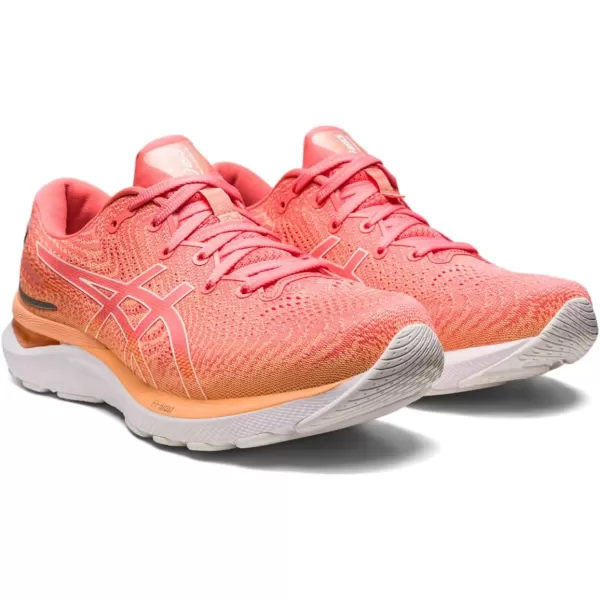 imageASICS Womens GelCumulus 24 Running ShoesPapayaWhite