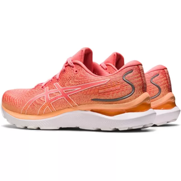 imageASICS Womens GelCumulus 24 Running ShoesPapayaWhite
