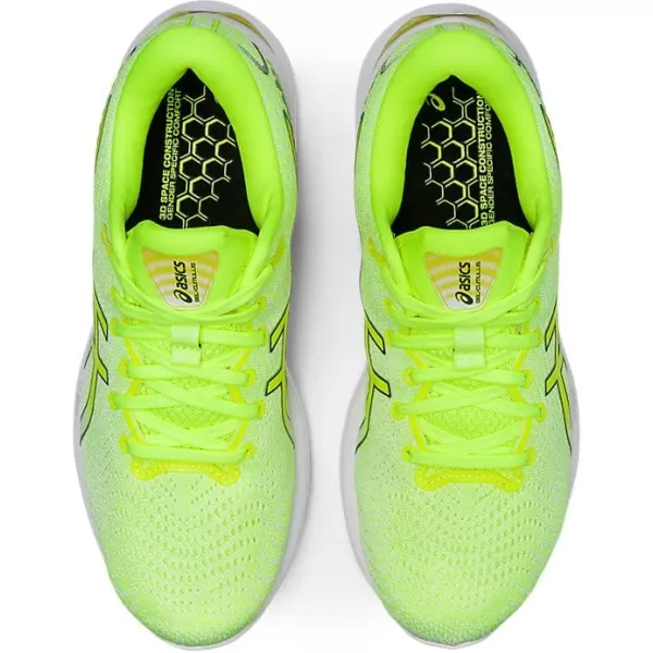 imageASICS Womens GelCumulus 24 Running ShoesSafety YellowVelvet Pine