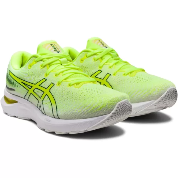 imageASICS Womens GelCumulus 24 Running ShoesSafety YellowVelvet Pine