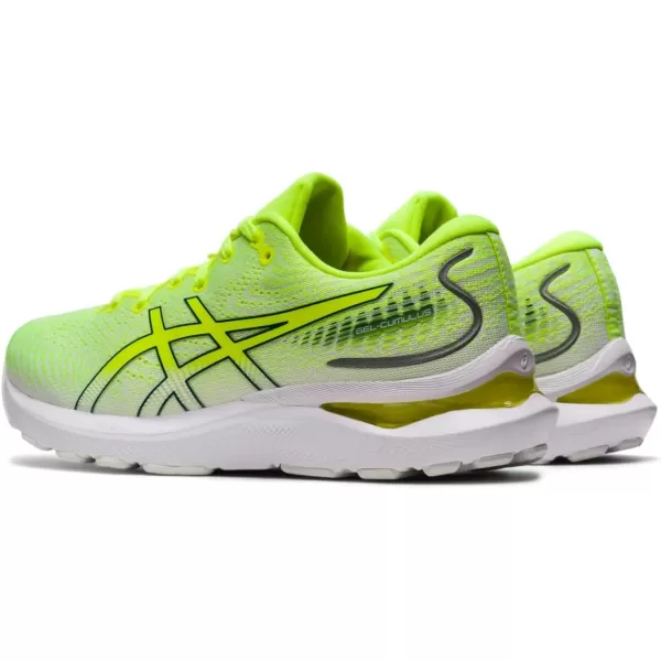 imageASICS Womens GelCumulus 24 Running ShoesSafety YellowVelvet Pine
