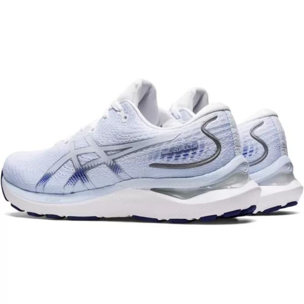 imageASICS Womens GelCumulus 24 Running ShoesWhiteSoft Sky