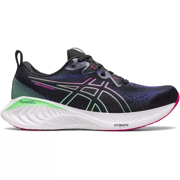 imageASICS Womens GelCumulus 25 ShoesBlackPink Rave