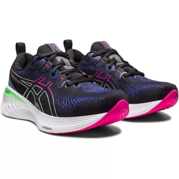imageASICS Womens GelCumulus 25 ShoesBlackPink Rave