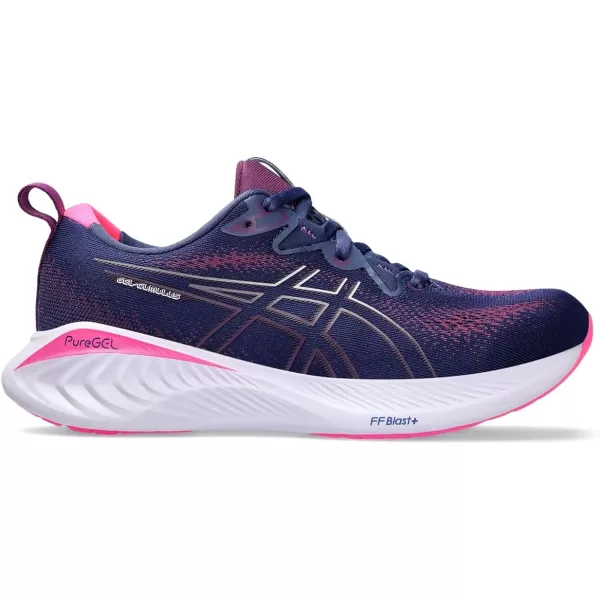 imageASICS Womens GelCumulus 25 ShoesDeep OceanLilac Hint