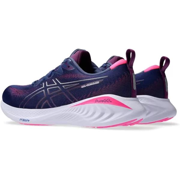 imageASICS Womens GelCumulus 25 ShoesDeep OceanLilac Hint