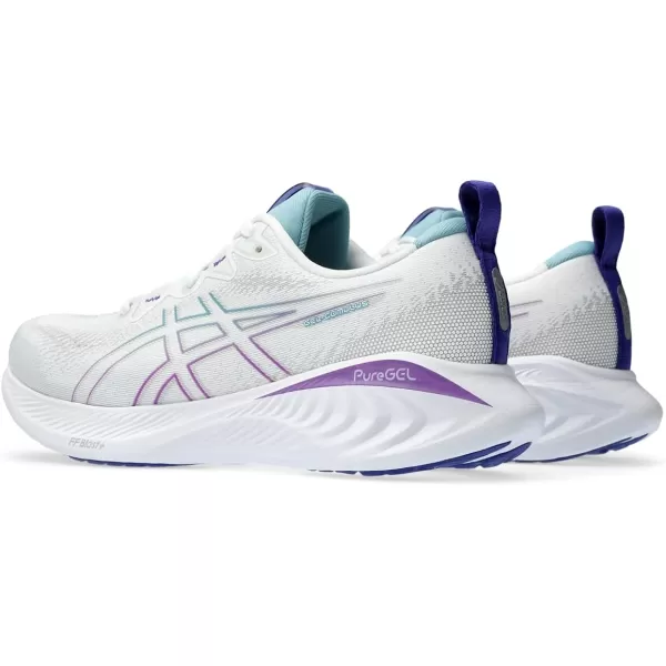 imageASICS Womens GelCumulus 25 ShoesWhiteGris Blue