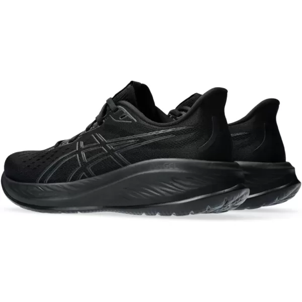 imageASICS Womens GelCumulus 26 Running ShoeBlackBlack