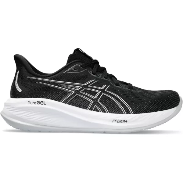 imageASICS Womens GelCumulus 26 Running ShoeBlackConcrete