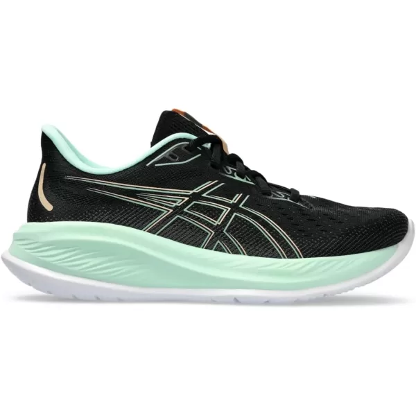 imageASICS Womens GelCumulus 26 Running ShoeBlackMint Tint