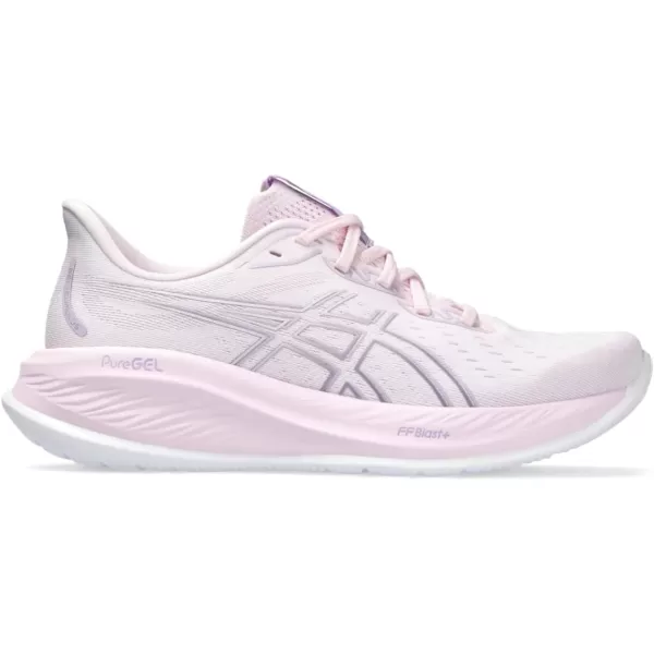 imageASICS Womens GelCumulus 26 Running ShoeCosmosAsh Rock