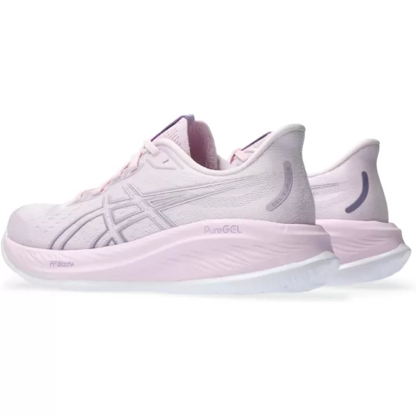 imageASICS Womens GelCumulus 26 Running ShoeCosmosAsh Rock
