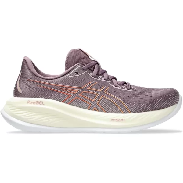 imageASICS Womens GelCumulus 26 Running ShoeDusty MauveFaded Orange