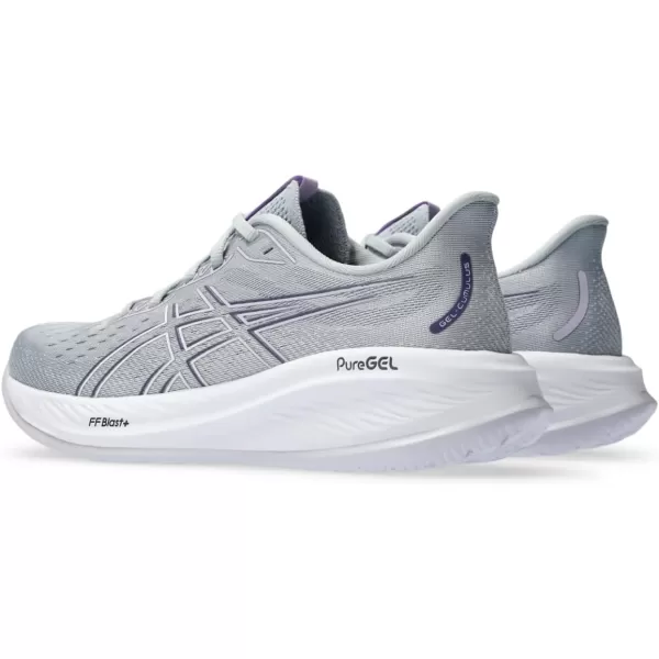 imageASICS Womens GelCumulus 26 Running ShoePiedmont GreyWhite