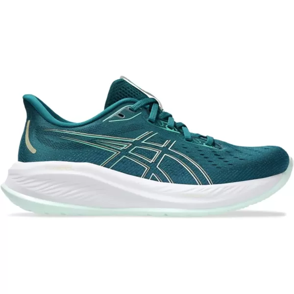 imageASICS Womens GelCumulus 26 Running ShoeRich TealPale Mint