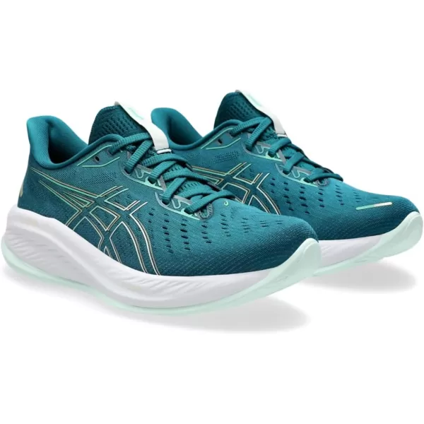 imageASICS Womens GelCumulus 26 Running ShoeRich TealPale Mint