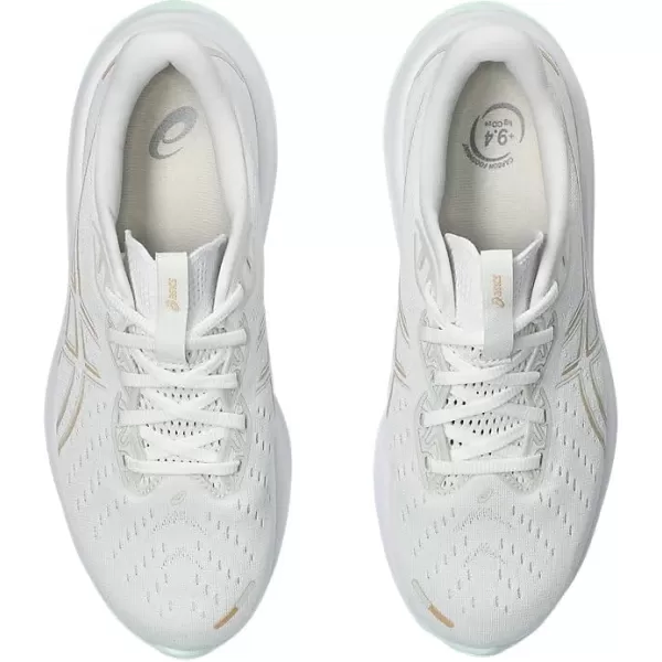 imageASICS Womens GelCumulus 26 Running ShoeWhitePale Mint