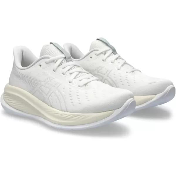 imageASICS Womens GelCumulus 26 Running ShoeWhiteWhite