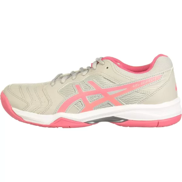 imageASICS Womens GelDedicate 6 Tennis ShoesGreyPink