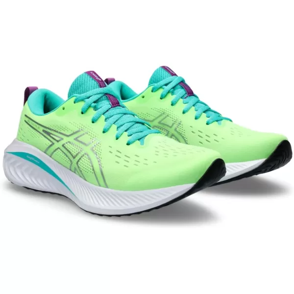 imageASICS Womens GelExcite 10 Running ShoesIlluminate GreenPure Silver