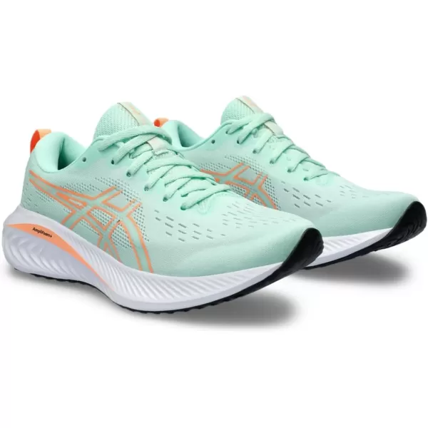 imageASICS Womens GelExcite 10 Running ShoesMint TintBright Orange