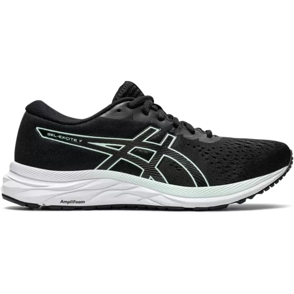 imageASICS Womens GelExcite 7 Running ShoeBlackBio Mint