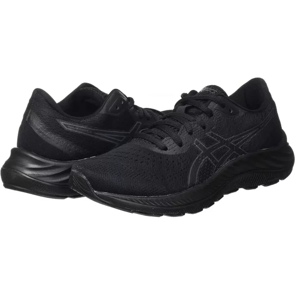 imageASICS Womens GelExcite 8 Running ShoesBlackCarrier Grey