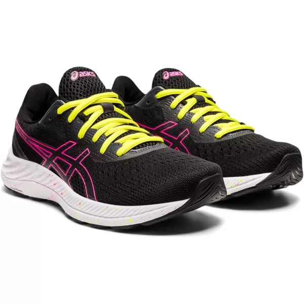 imageASICS Womens GelExcite 8 Running ShoesBlackHot Pink
