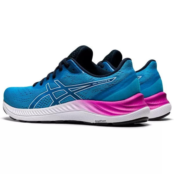 imageASICS Womens GelExcite 8 Running ShoesDigital AquaWhite