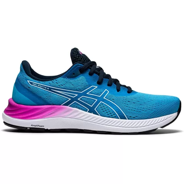 imageASICS Womens GelExcite 8 Running ShoesDigital AquaWhite