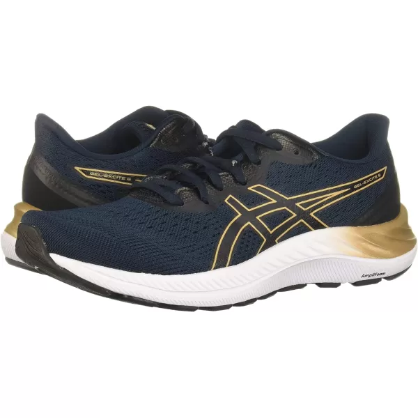 imageASICS Womens GelExcite 8 Running ShoesFrench BlueChampagne