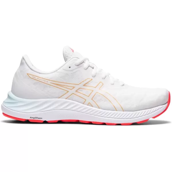 imageASICS Womens GelExcite 8 Running ShoesWhiteChampagne