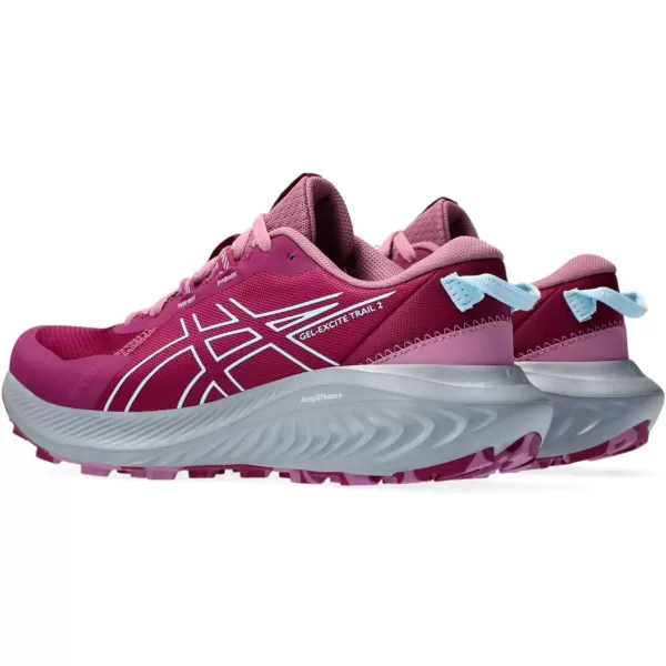 imageASICS Womens GelExcite Trail 2 Running ShoesBlackberryLight Blue