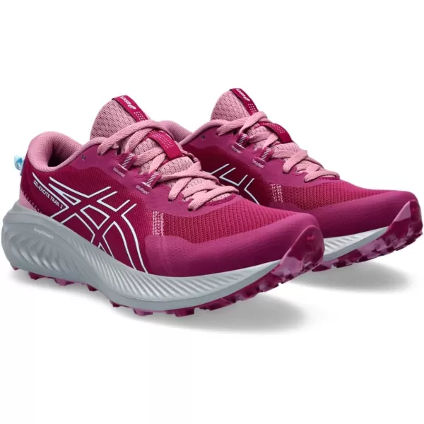 imageASICS Womens GelExcite Trail 2 Running ShoesBlackberryLight Blue