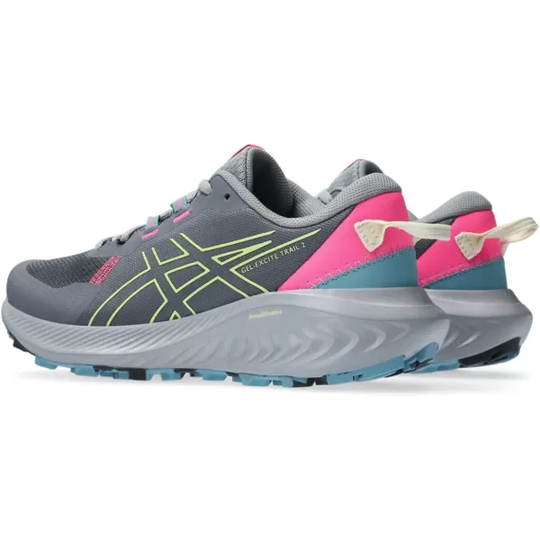 imageASICS Womens GelExcite Trail 2 Running ShoesMetropolisLime Green