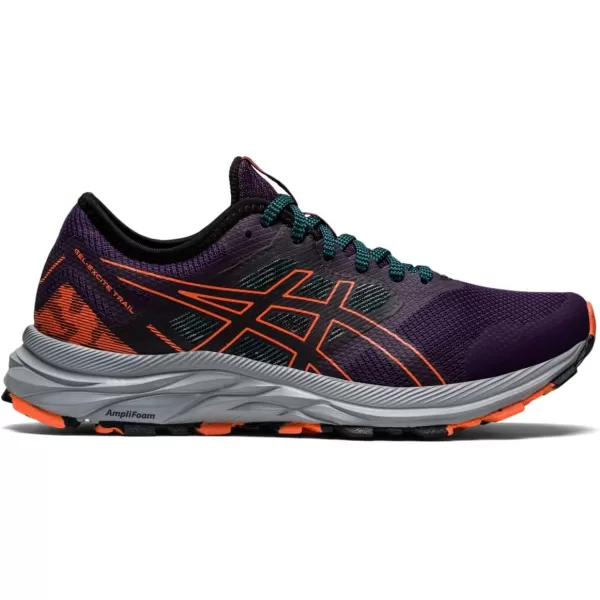 imageASICS Womens GelExcite Trail Running ShoesNight ShadeNova Orange
