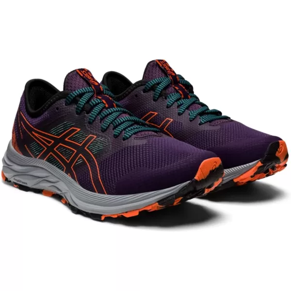 imageASICS Womens GelExcite Trail Running ShoesNight ShadeNova Orange