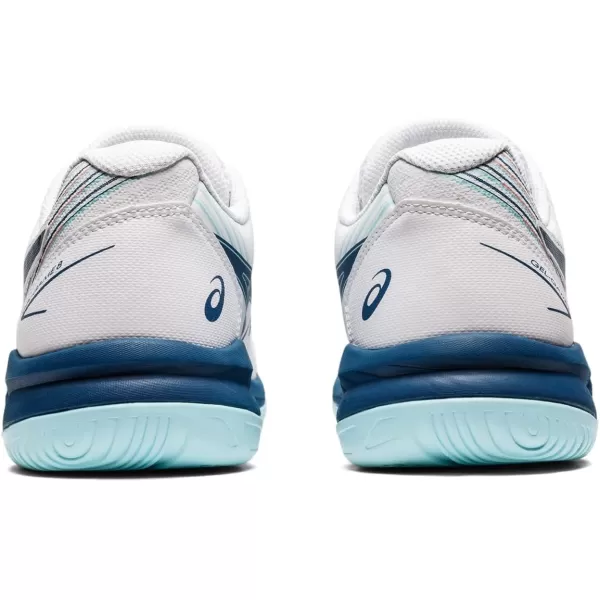 imageASICS Womens GelGame 8 Tennis ShoesWhiteLight Indigo