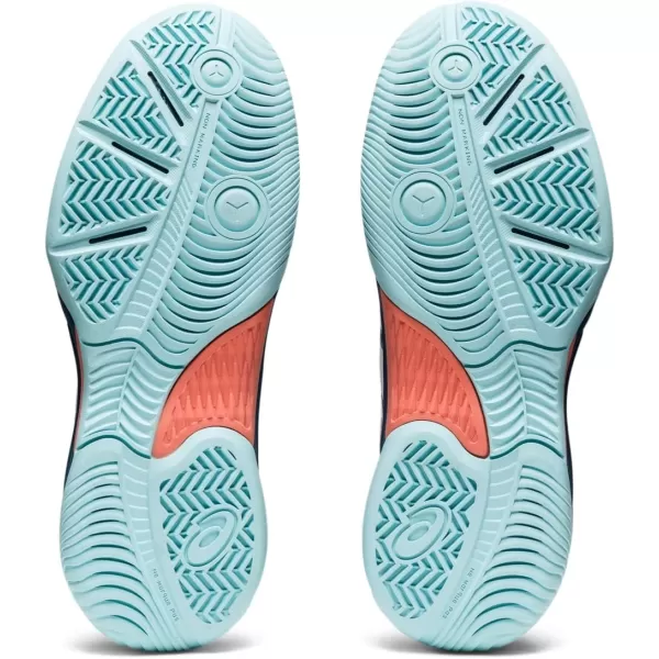 imageASICS Womens GelGame 8 Tennis ShoesWhiteLight Indigo